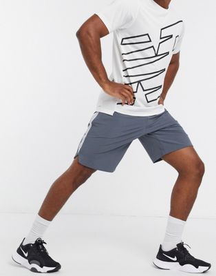 фото Серые шорты new balance tennis - 9 дюймов-серый