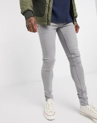 фото Серые супероблегающие джинсы french connection-черный цвет