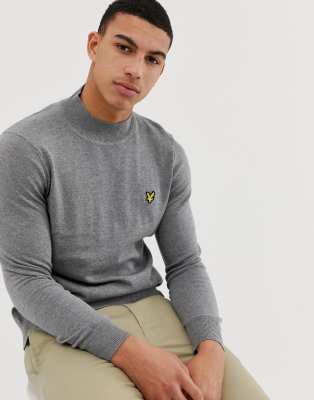 Lyle Scott Turtleneck Sweater. Серые Скотт.