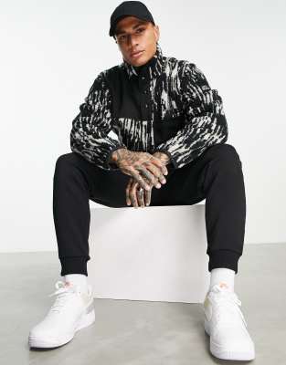 Серый флисовый топ Jack Wolfskin 365 Fearless Snap