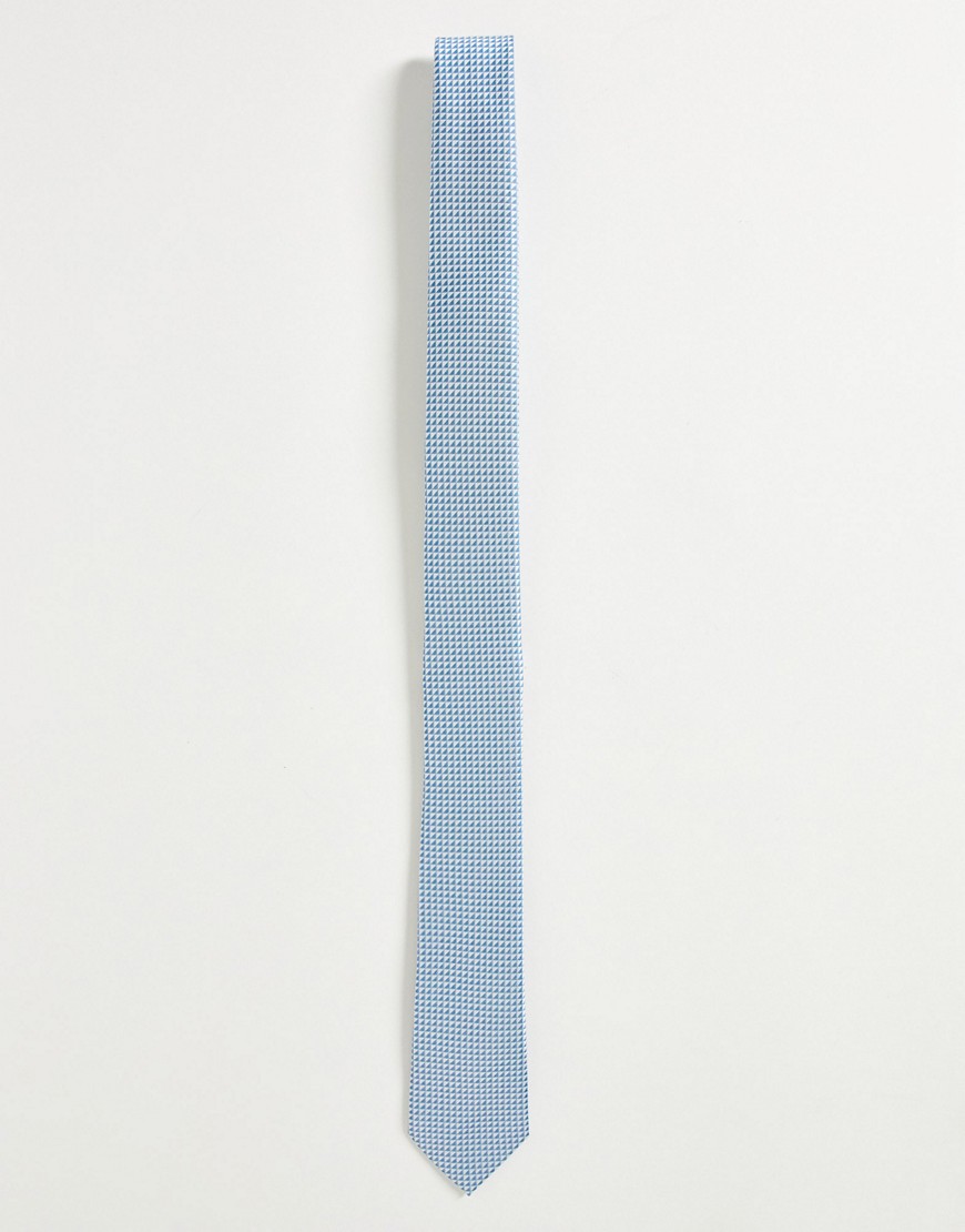 фото Серый галстук в ромбик french connection