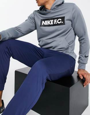 фото Серый худи nike football f.c. libero