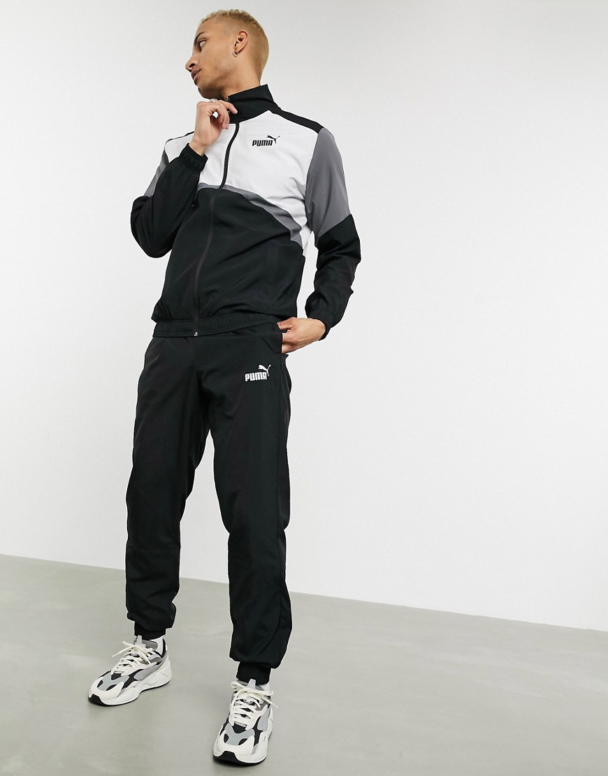 фото Серый спортивный костюм в стиле ретро puma