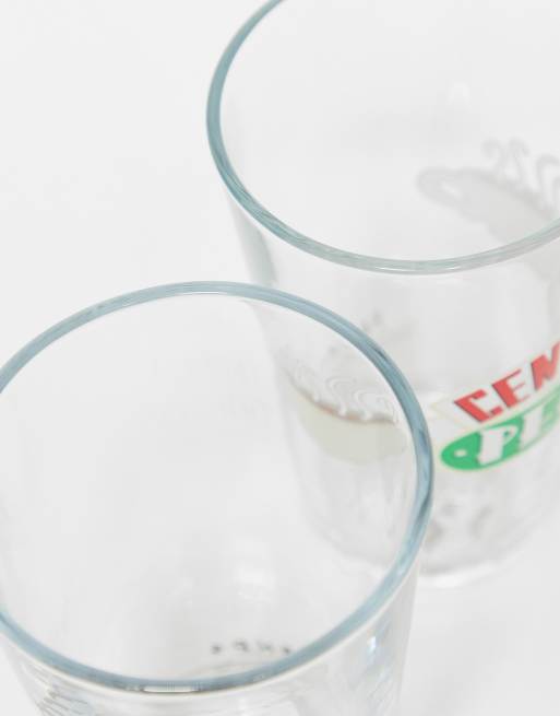 Set de 2 vasos de pinta de TYPO x Friends , 4 de 4