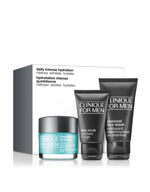 Set de cuidado corporal para una hidratación intensa a diario de Clinique For Men