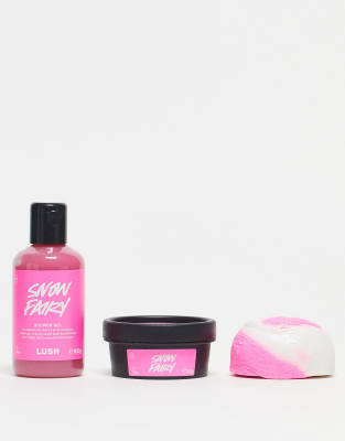Set de descubrimiento de baño y cuidado corporal Snow Fairy de LUSH