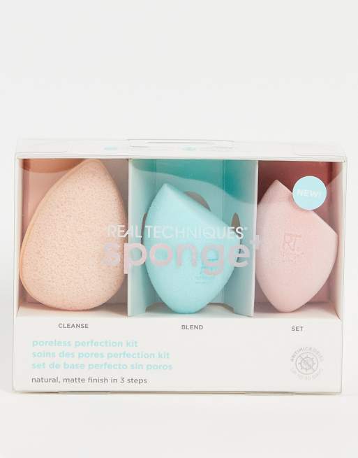 Set de esponjas de maquillaje Poreless Perfection de Real Techniques ahorra un 24