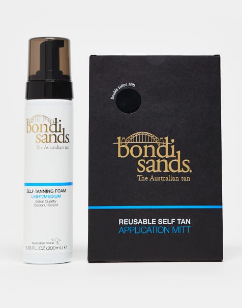 Set de espuma autobronceadora y manopla de Bondi Sands: Tono Light Medium (valorado en 22,50 €) - view 1
