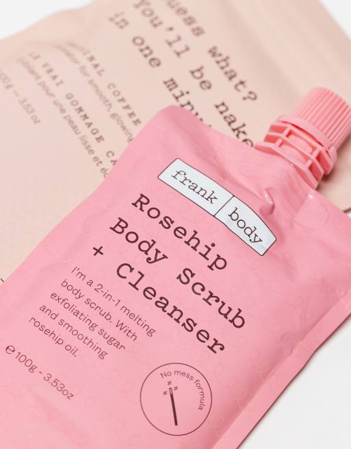 Set de exfoliantes corporales Double Scrub Bubble de Frank Body (ahorra un 18%), 2 de 4