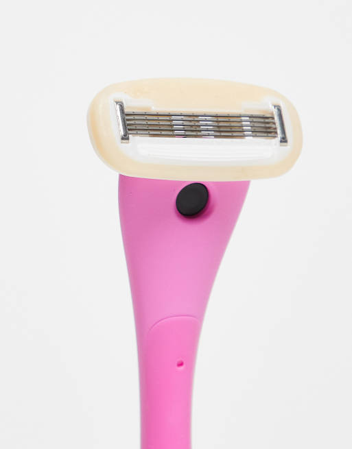 Set de maquinilla rosa guayaba de Estrid, 2 de 3