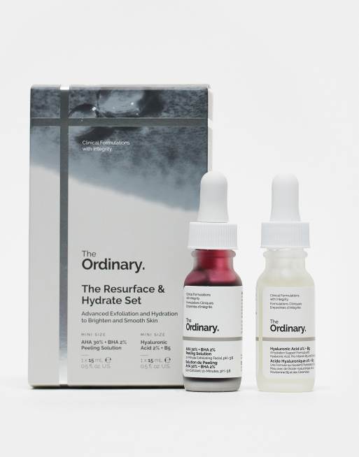 Set de productos de cuidado de la piel Resurface & Hydrate de The Ordinary