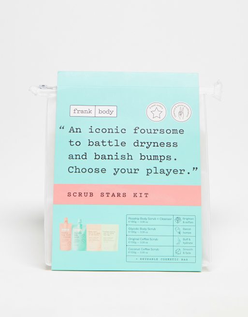 Set de productos de cuidado de la piel Scrub Stars de Frank Body (ahorra un 22%)