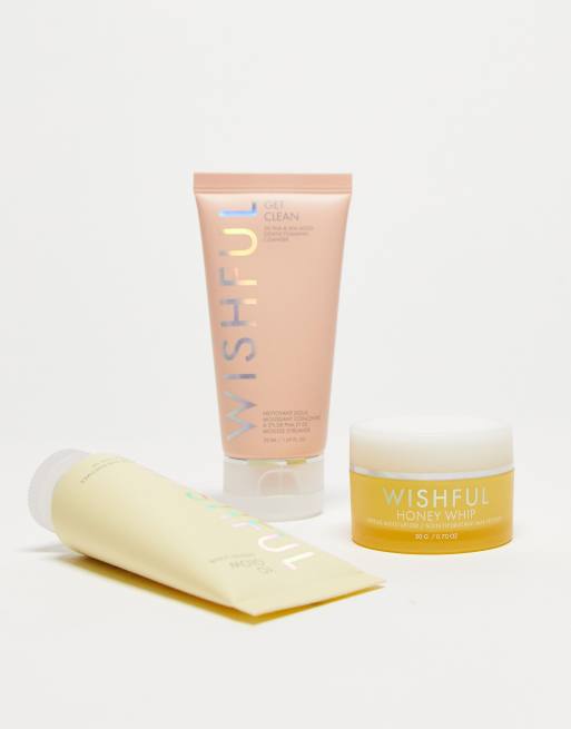 Set de productos de cuidado de la piel Trio Glow de Wishful (ahorra un 29%), 2 de 4