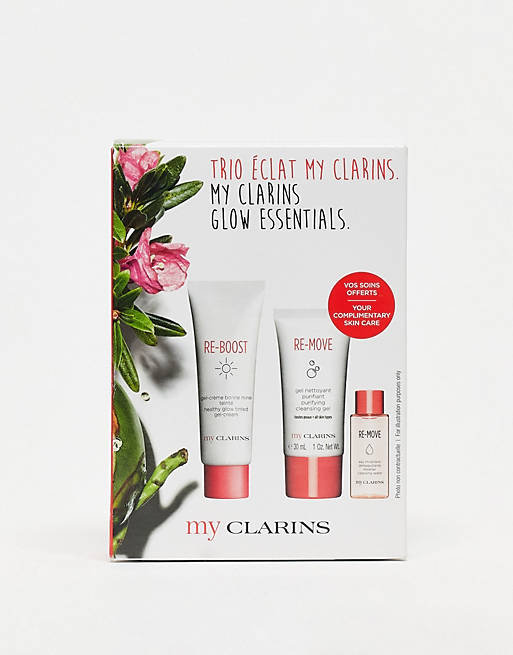Set de productos para el cuidado de la piel Healthy Glow de My Clarins