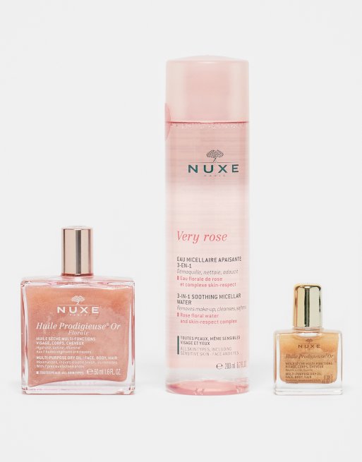 Set de productos para la piel Huile Prodigieuse Florale de exclusivo de NUXE x ASOS (ahorra un 40%)