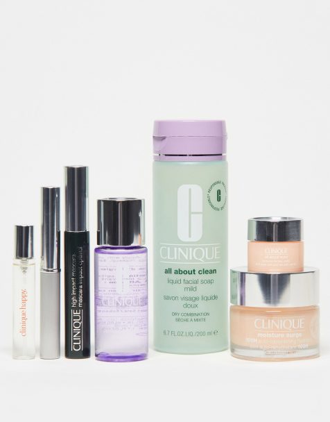 Set de regalo de 7 productos de belleza Most Loved con labial Black Honey de Clinique - view 1