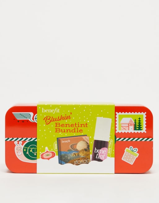 Set de regalo de colorete y tinte para labios y mejillas Blushin Benetint Bundle de Benefit (ahorra un 37%)
