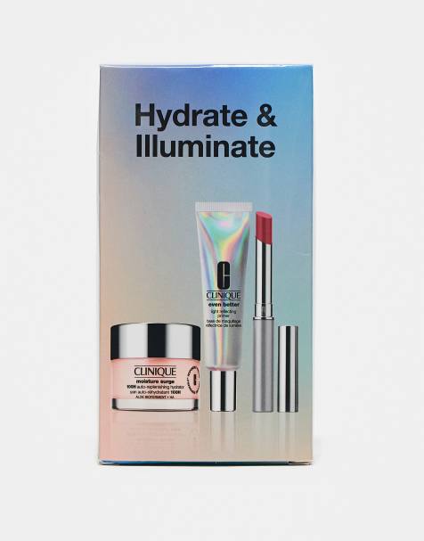 Set de regalo de productos de belleza Hydrate & Illuminate de Clinique - view 1