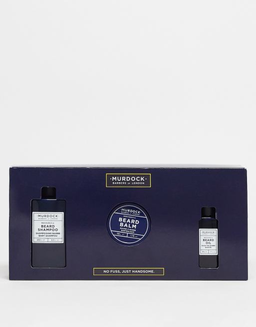 Set de regalo de productos para la barba Strong Beard de Murdock London (ahorra un 11%)
