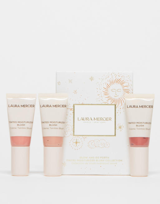 Set de tres coloretes hidratantes ligeros Glow and Go Fourth de Laura Mercier (ahorra un 29%)