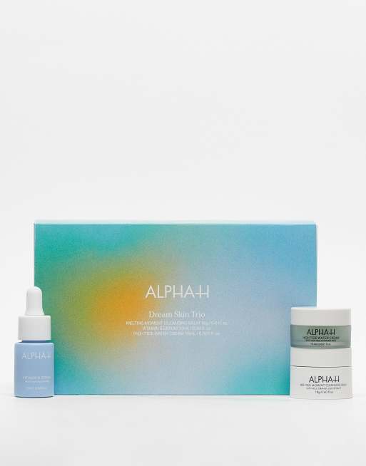 Set de tres productos para el cuidado de la piel de edición limitada Dream Skin de Alpha-H