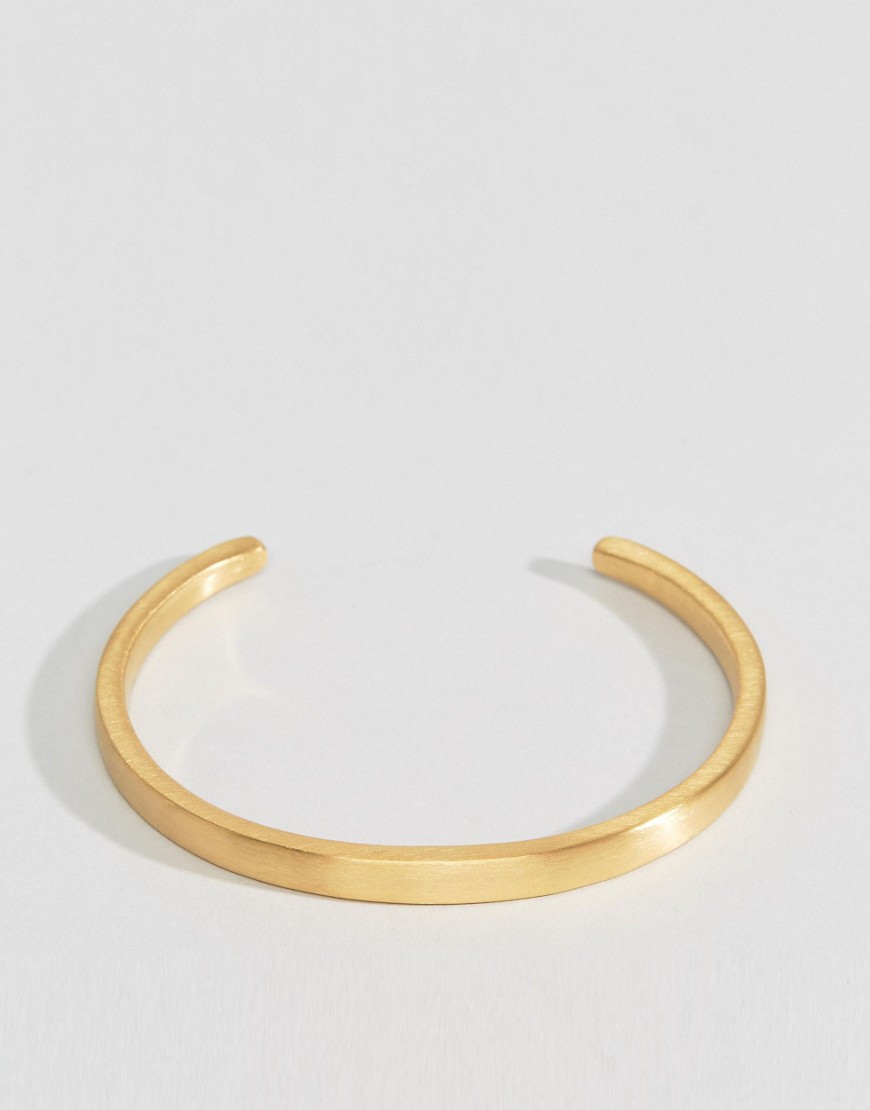 Seven London cuff bracelet in gold