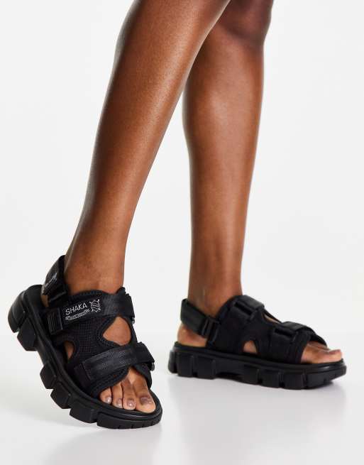 Shaka - Chill Out SF - Sandales - Noir