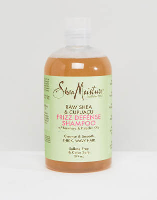 фото Шампунь shea moisture raw shea & cupuacu frizz defense-бесцветный