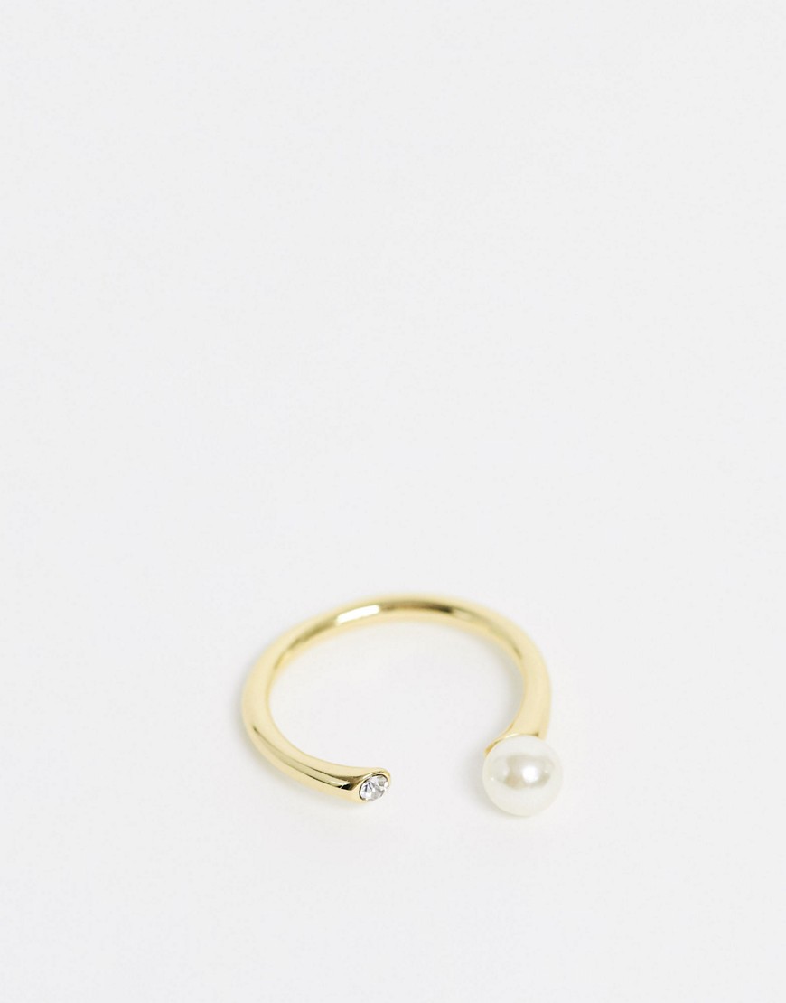 Shashi Mona Ring-Gold