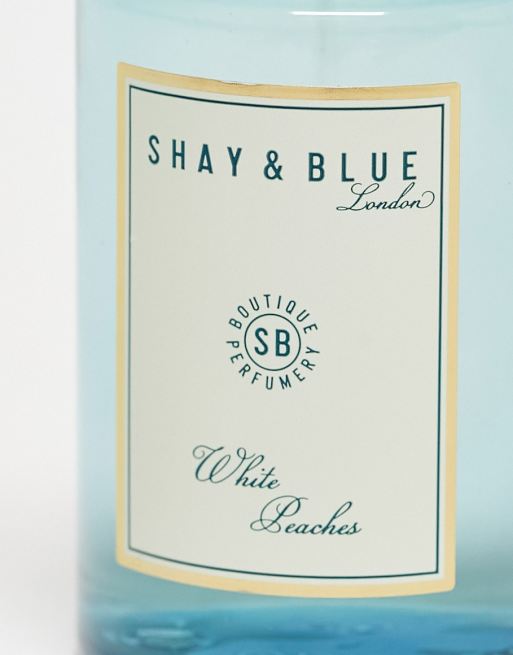 Shay and blue perfume white online peach