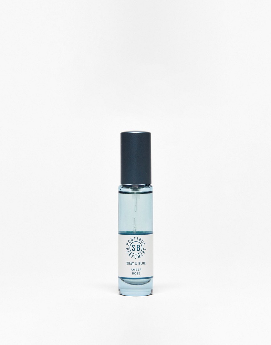Shay & Blue Amber Rose Fragrance 10ml-No colour