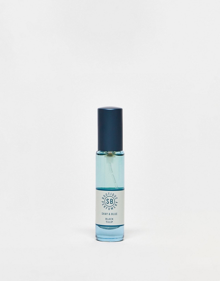 Shay & Blue Black Tulip Natural Spray Fragrance EDP 10ml-No colour
