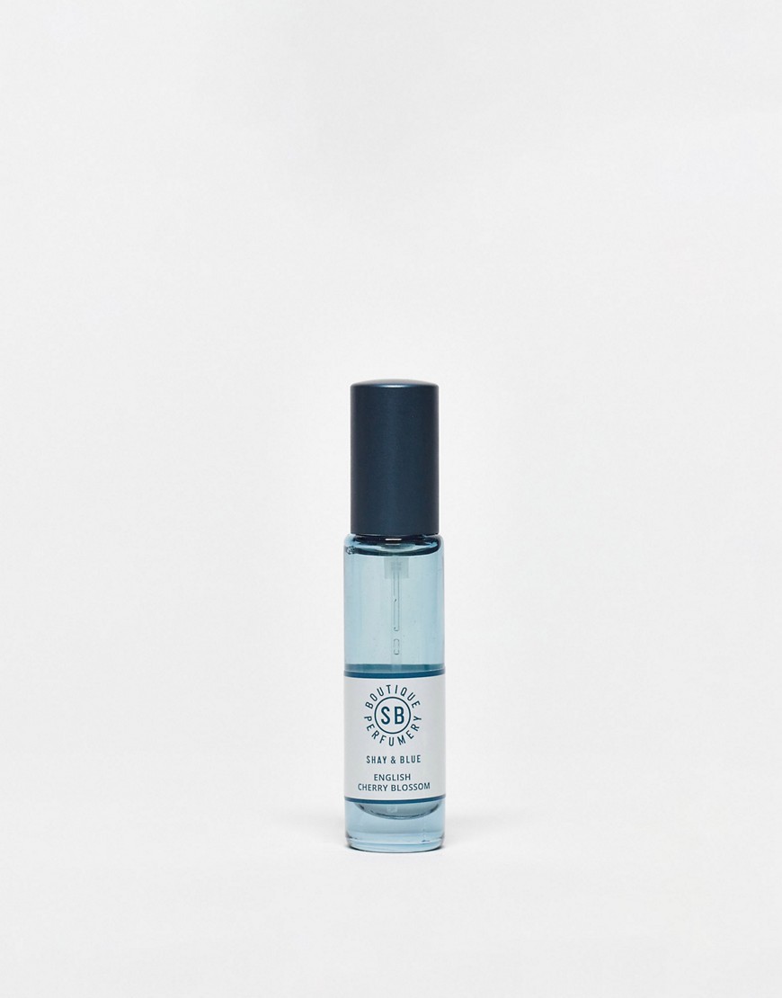 Shay & Blue English Cherry Blossom Natural Spray Fragrance EDP 10ml-No colour