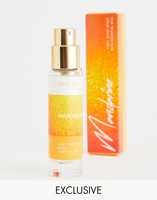 Shay & Blue Exclusive Mandarine Light Scent Spray With Essential Oils EDT 10ml