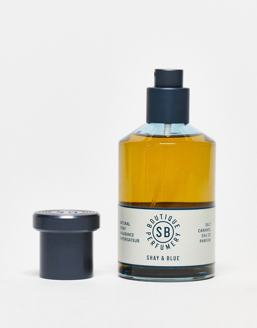 Shay & Blue Salt Caramel Natural Spray Fragrance EDP 100ml-No colour