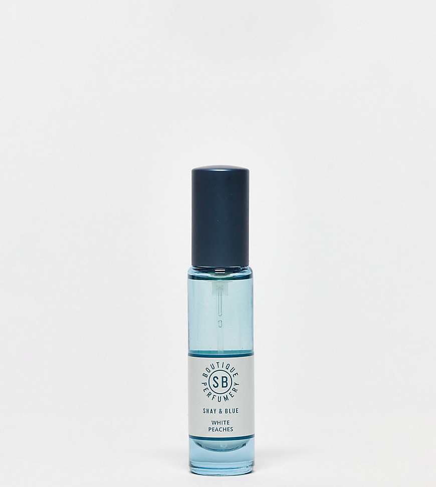 Shay & Blue White Peaches Natural Spray Fragrance EDP 10ml-No colour