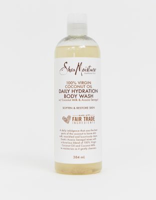 Shea Moisture 100% Virgin Coconut Oil Daily Hydration Body Wash 384ml