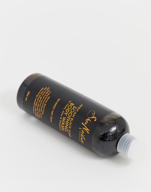 Shea Moisture - African Black Soap - Verzachtende bodygel 384ml, 2 van 4
