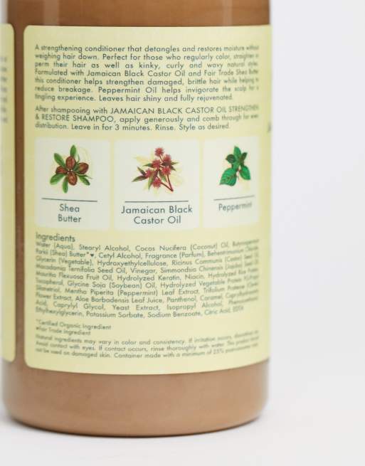 Shea Moisture - Après-shampoing Jamaican Black Castor Oil Strengthen & Restore, 4 de 4