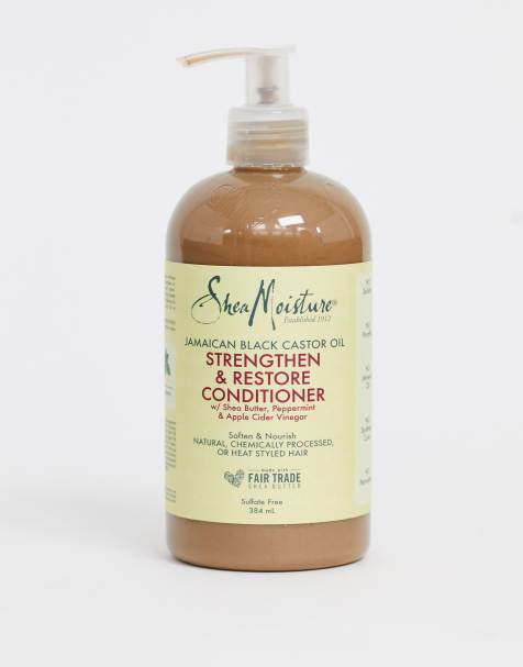 Shea Moisture - Après-shampooing à base d'huile de ricin noir de Jamaïque, 369 g
