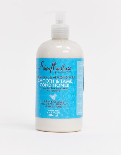 Shea Moisture - Après-shampooing à l'huile d'argan et au lait d'amande - 384ml