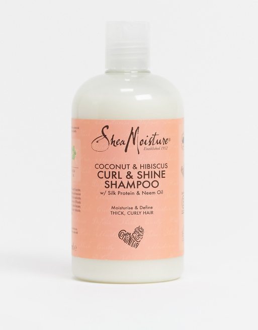 SheaMoisture Coconut & Hibiscus Curl & Shine Shampoo 384mL