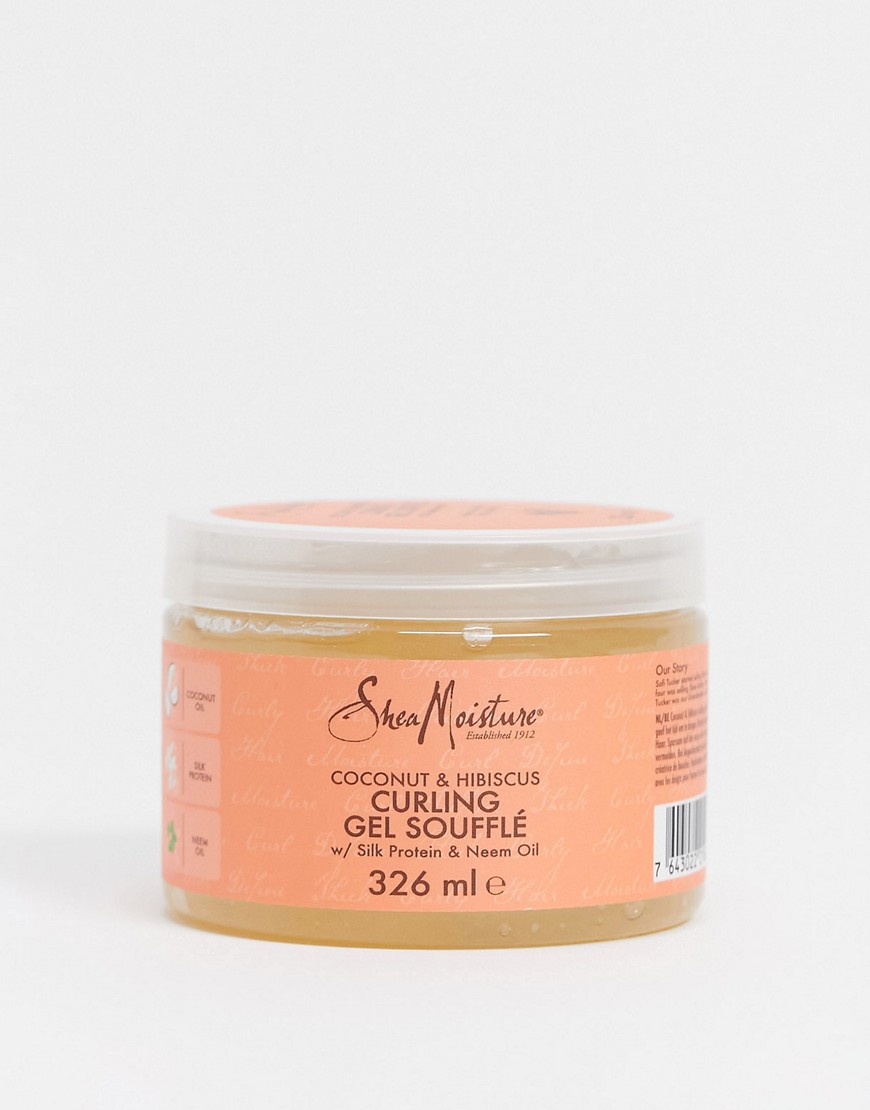 Shea Moisture Coconut and Hibiscus Curling Gel Souffle-No colour