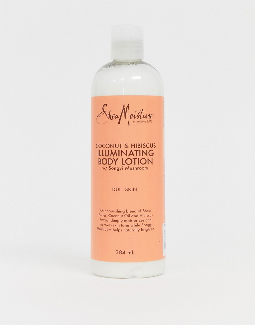 Shea Moisture – Coconut & Hibiscus Illuminating Body Lotion – Body lotion 384ml-Ingen färg