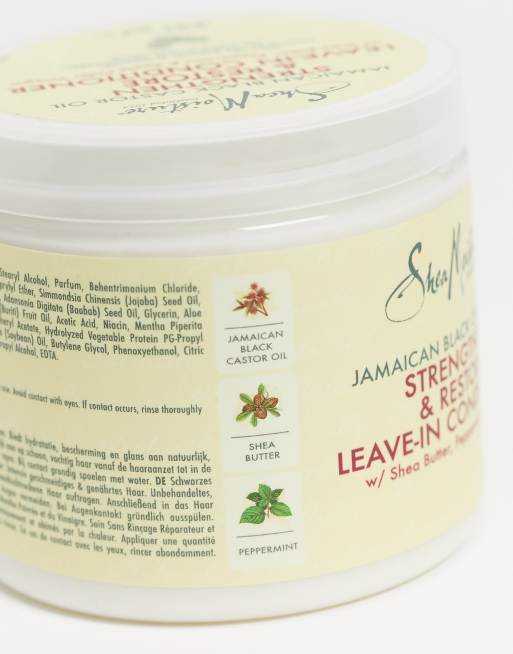 Shea Moisture – Conditioner ohne Ausspülen mit Rizinusöl zur Stärkung und Regeneration, 431 g, 4 von 4