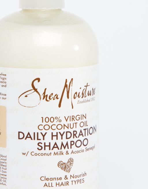 Shea Moisture – Feuchtigkeitsspendendes Shampoo aus 100% nativem Kokosöl, 384 ml, 2 von 4