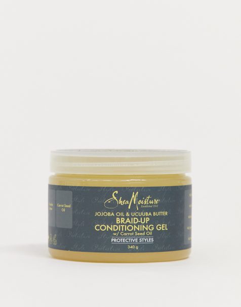 Shea Moisture - Gel pour tresses à l'huile de jojoba et au beurre d'Uccuba - 340 g