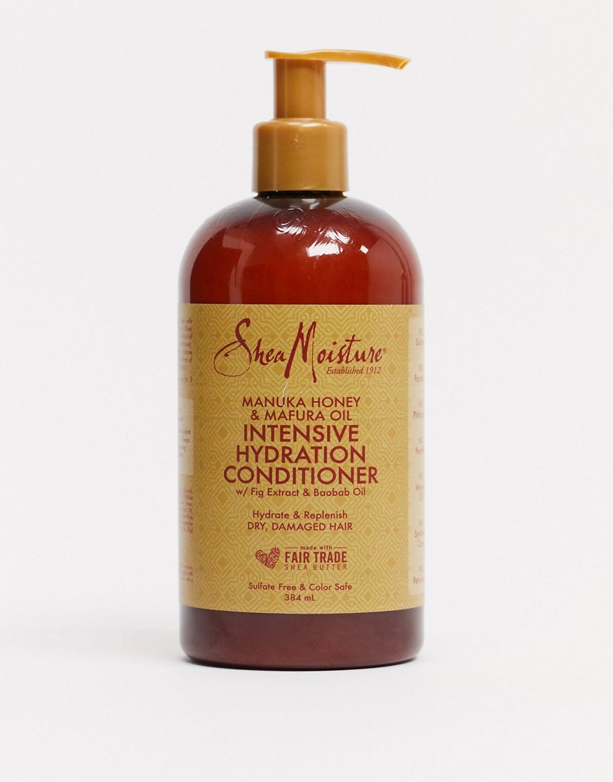 Shea Moisture – Manuka Honey & Mafura Oil Intensive Hydration Conditioner – Balsam med manukahonoung 384ml-Ingen färg