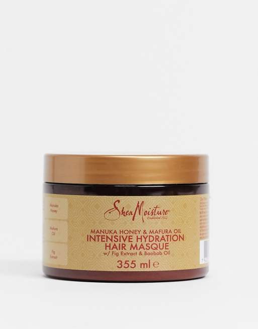 Shea Moisture Manuka Honey And Mafura Oil Intensive Hydration Haarmasker 355ml Asos 