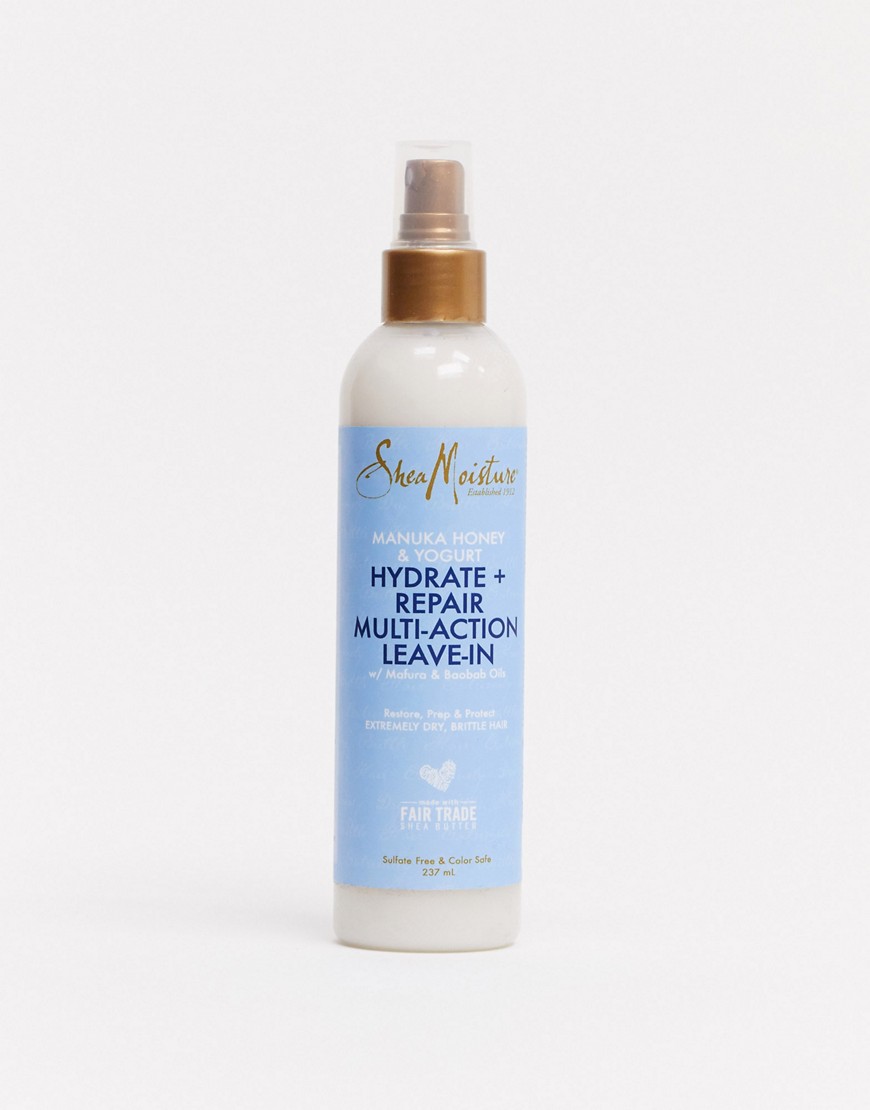Shea Moisture – Manuka Honey & Yogurt Hydrate & Recover Multi-action – Leave-in-behandling för håret 237 ml-Ingen färg